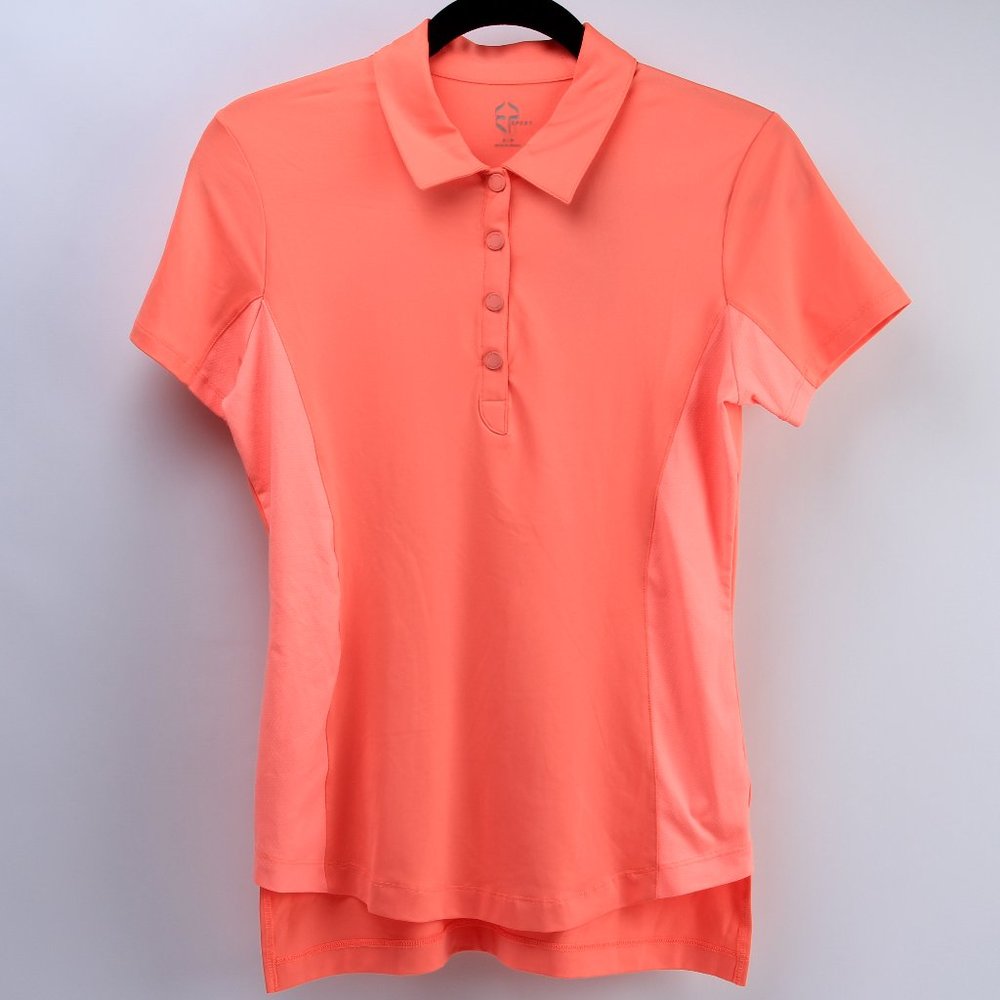 EP Pro Sport Golf Polo Action Orange Small NWT
